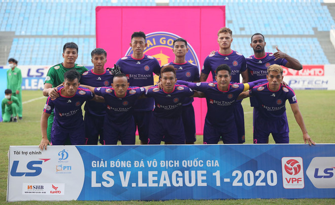 Sài Gòn FC cần tìm huấn luyện viên trưởng mới, thay thế chủ tịch Vũ Tiến Thành đang kiêm nhiệm vị trí "thuyền trưởng". (Ảnh: VPF) Đội bóng nào hưởng lợi khi V-League 2020 tạm hoãn vì COVID-19? ảnh 1
