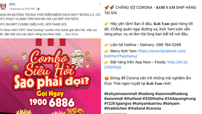 Nở rộ các dịch vụ mua sắm “tại gia" thời dịch bệnh COVID-19 ảnh 1