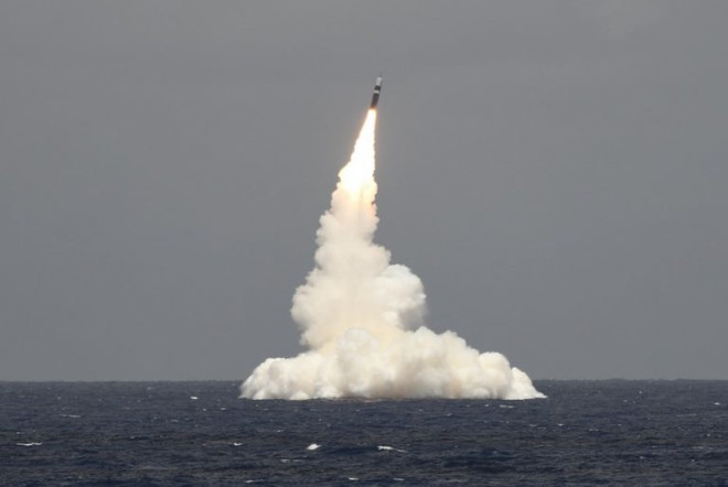 Ảnh chỉ có tính minh họa. (Nguồn: Naval Today) Mỹ thử tên lửa đạn đạo Trident II có thể mang đầu đạn hạt nhân ảnh 1
