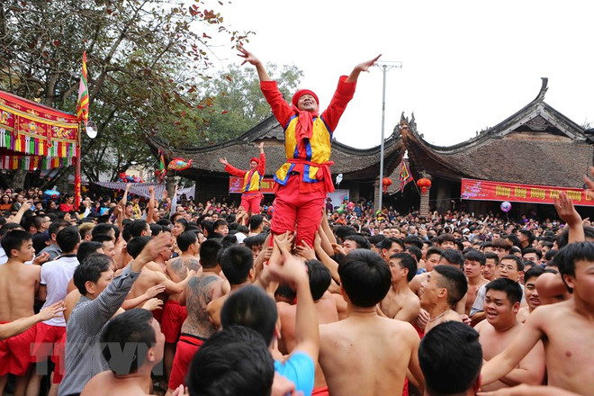 Hội rước pháo làng Đồng Kỵ: Gìn giữ nét truyền thống đặc sắc ảnh 2