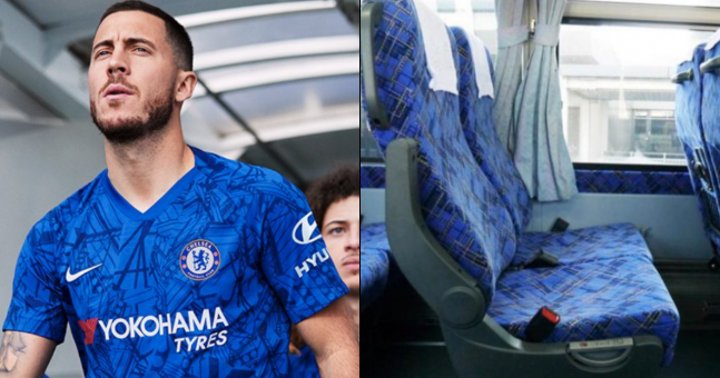 Mẫu áo mới của Chelsea bị chê quá giống vải bọc ghế xe buýt ảnh 2