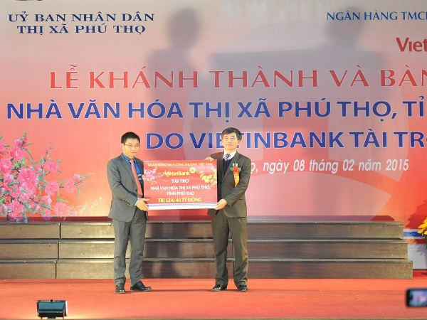 Khánh thành Nhà văn hóa thị xã Phú Thọ trị giá 40 tỷ đồng ảnh 1