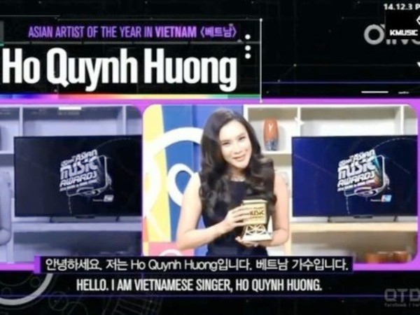Hồ Quỳnh Hương được vinh danh tại “Grammy của châu Á” ảnh 1