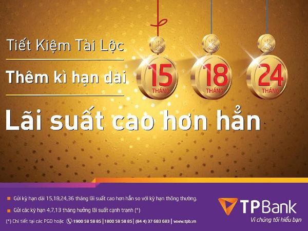Gửi kỳ hạn dài tại TPBank được hưởng lãi suất hấp dẫn ảnh 1