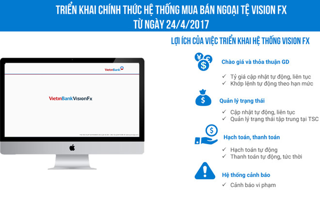 VietinBank triển khai Hệ thống mua bán ngoại tệ Vision FX ảnh 2