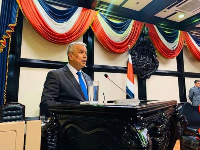 Thủ tướng Costa Rica Victor Morales Mora bất ngờ từ chức ảnh 1