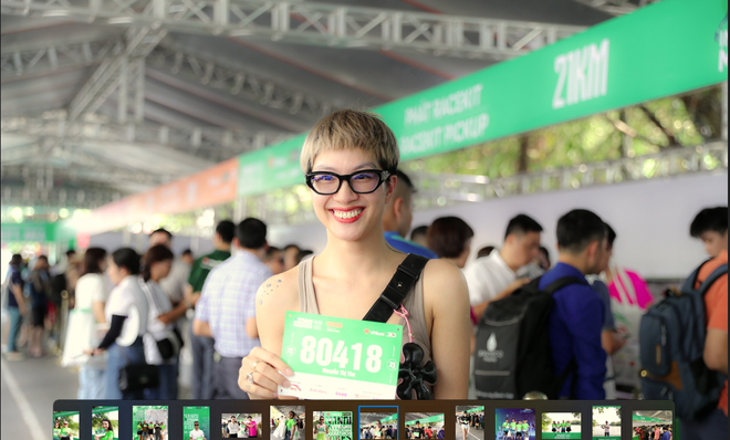 Hàng nghìn vận động viên háo hức đi nhận Bib giải chạy VPIM 2023 ảnh 5