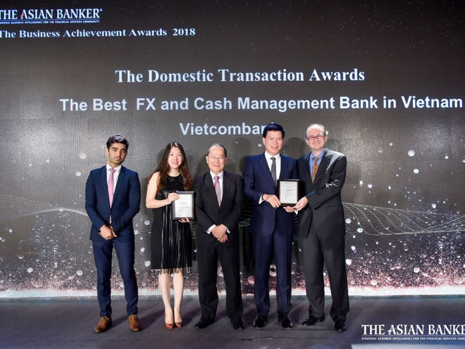 Vietcombank nhận được 2 giải thưởng uy tín từ The Asian Banker ảnh 1