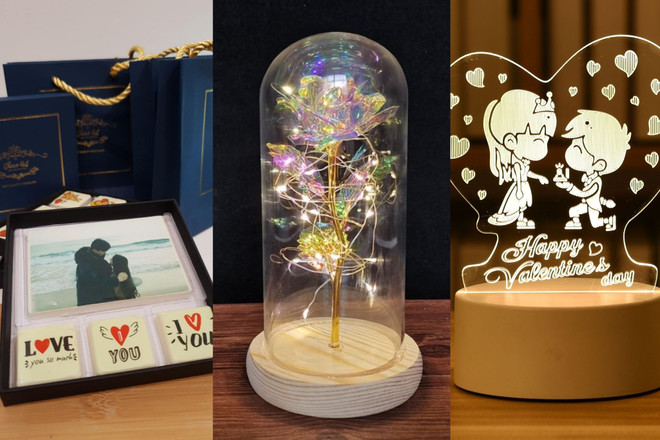 Thị trường Valentine: Đa dạng các loại quà tặng dành cho cặp đôi ảnh 4