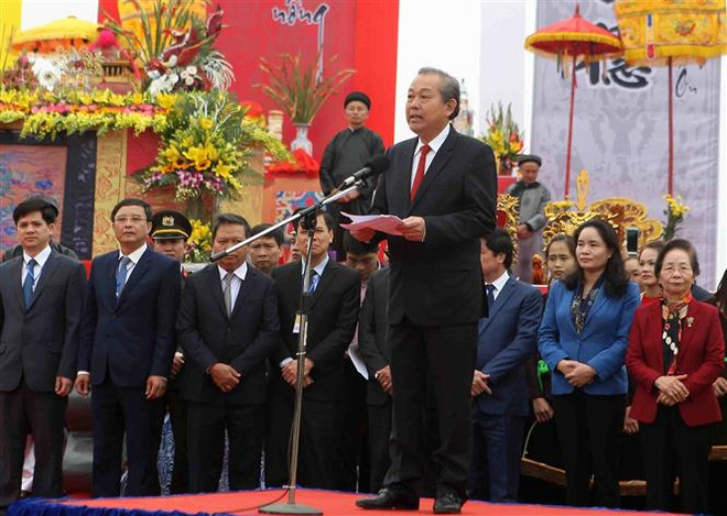 Phó Thủ tướng Trương Hòa Bình dự lễ cày tịch điền tại tỉnh Hà Nam ảnh 1