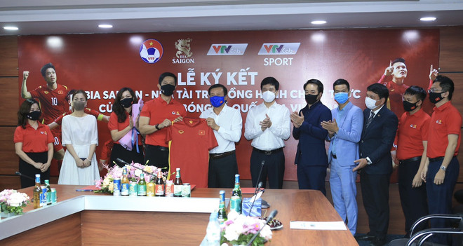 Sabeco chính thức trở thành nhà tài trợ cho Đội tuyển Việt Nam ảnh 1