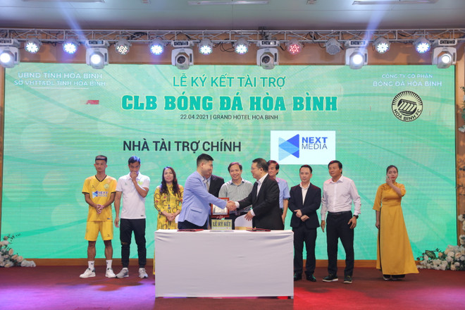 Ra mắt CLB bóng đá Hòa Bình với mục tiêu chinh phục V-Leauge sau 5 năm ảnh 1