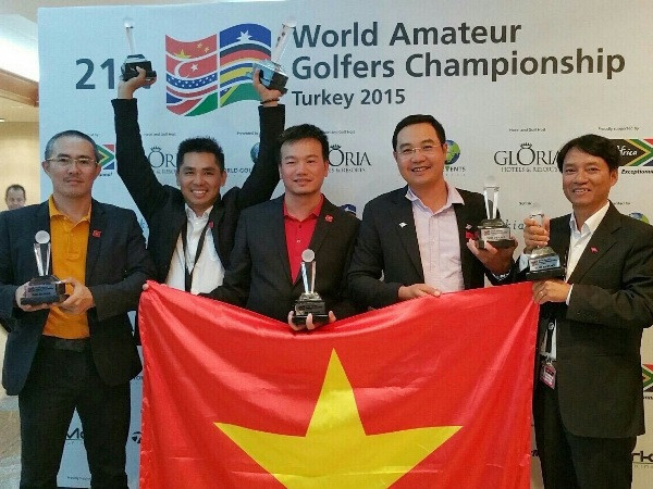 Giải Golf quốc tế WAGC: Đoàn Việt Nam xếp thứ 3 thế giới ảnh 1