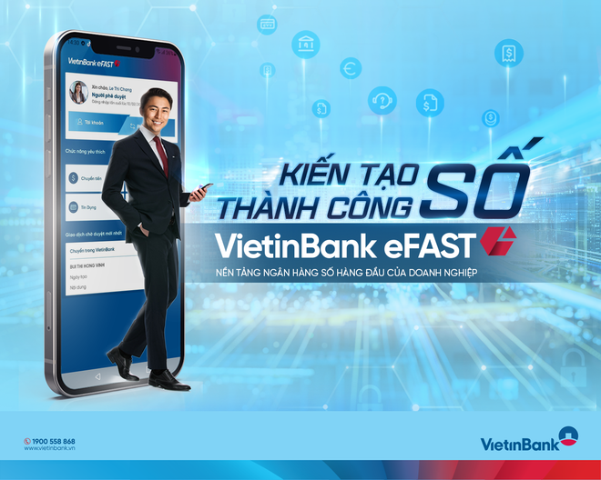 VietinBank eFAST đã và đang nhận được sự đón nhận nhiệt tình của cộng đồng doanh nghiệp. (Ảnh: Vietnam+) Trải nghiệm ‘Trợ lý tài chính số’ VietinBank eFAST sau 1 tháng ra mắt ảnh 2