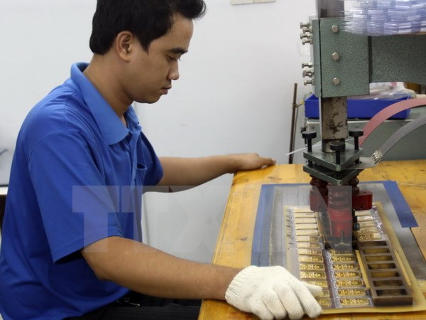 So với đầu tuần, giá vàng SJC tăng 430.000 đồng mỗi lượng ảnh 1