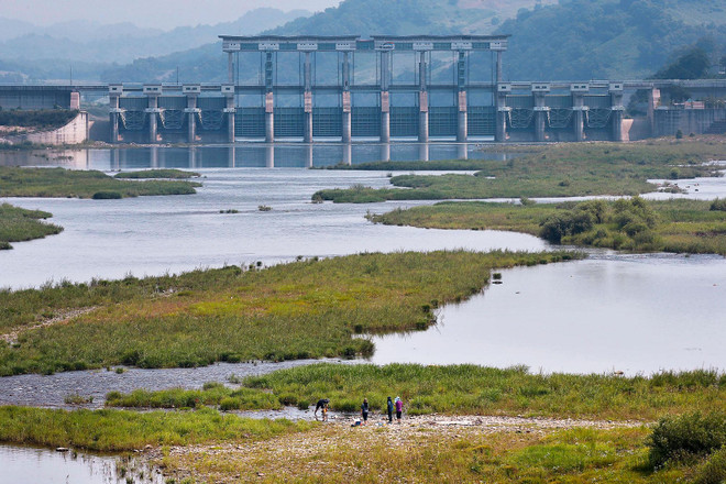 Hàn Quốc thị sát đập Gunnam tại biên giới liên Triều ảnh 1