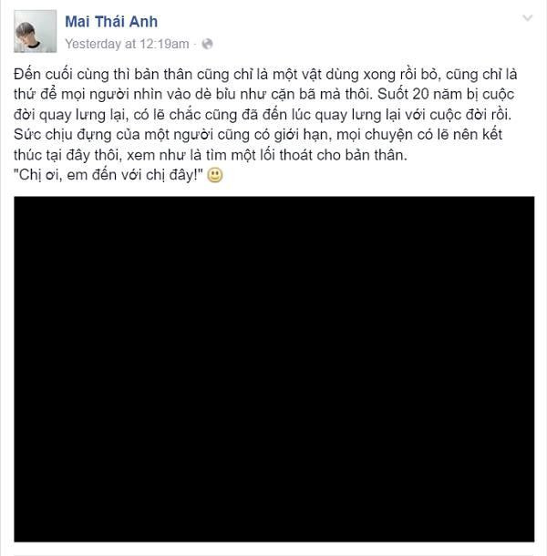 Thực hư vụ thí sinh "Nhân tố bí ẩn" tự tử vì sức ép dư luận ảnh 2