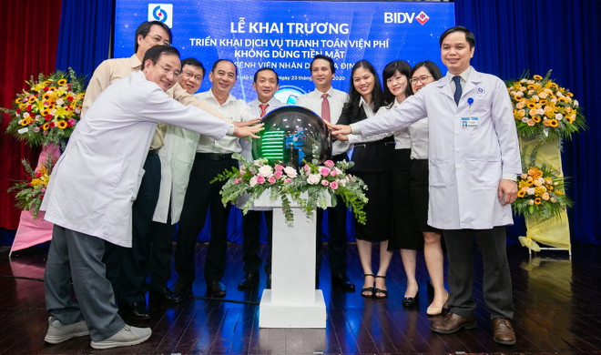 BIDV và Bệnh viện Gia Định triển khai thanh toán không dùng tiền mặt ảnh 1