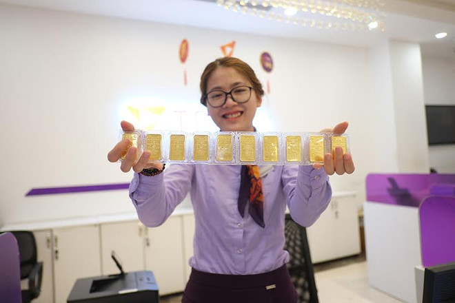 Giá vàng SJC và Bảo Tín Minh Châu giảm từ 40.000-100.000 đồng ảnh 1