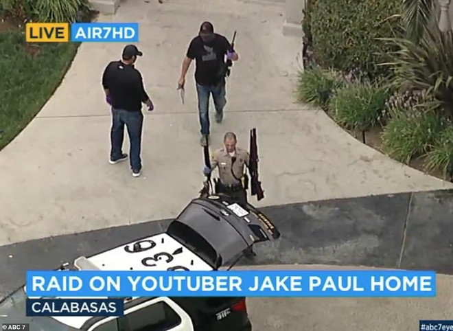Đặc vụ FBI đột kích vào biệt thự của sao YouTube lừng danh Jake Paul ảnh 4