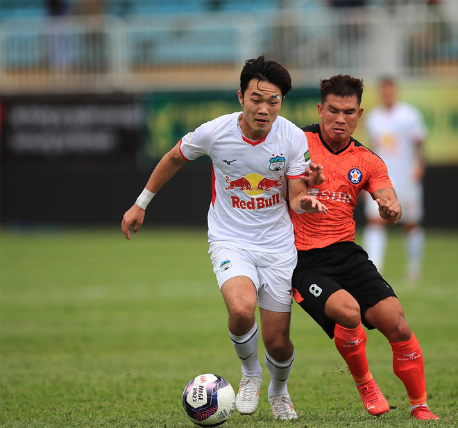 Hoàng Anh Gia Lai đã tìm lại cảm giác chiến thắng. (Ảnh: VPF) Vòng 7 V-League 2022: Hải Phòng 'sáng cửa' đứng đầu bảng xếp hạng? ảnh 3