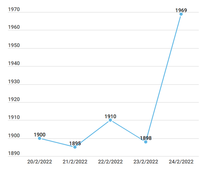 Giá vàng trong nước cao nhất mọi thời đại, vượt mốc 67 triệu đồng ảnh 2