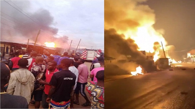 Nigeria: Nổ xe chở nhiên liệu ở thành phố Lagos, 5 người thiệt mạng ảnh 1