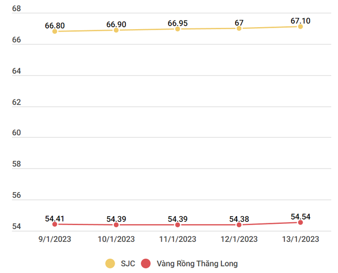 Hai thương hiệu vàng trong nước đảo chiều tăng theo đà thế giới ảnh 2