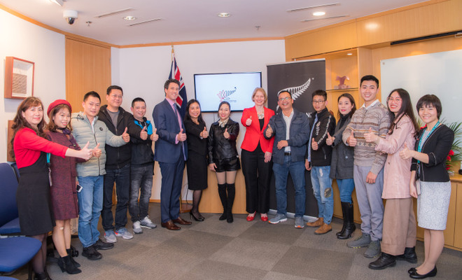 Trao thưởng cho cuộc thi thiết kế logo quan hệ New Zealand-Việt Nam ảnh 2