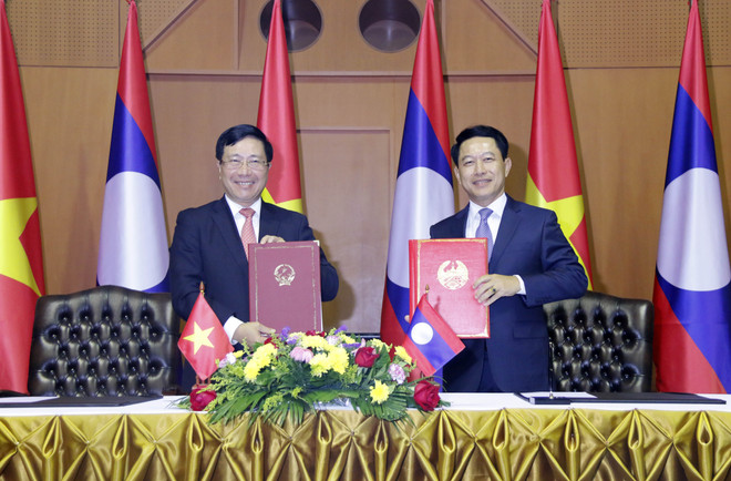 Tham vấn Chính trị cấp Bộ trưởng Ngoại giao Việt Nam-Lào lần thứ 7 ảnh 1