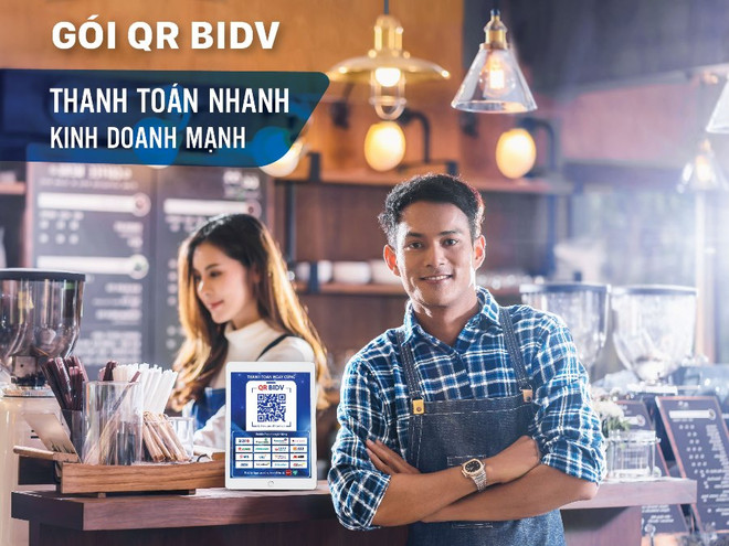 Nhiều ưu đãi phí giao dịch khi đăng ký sử dụng gói QR BIDV ảnh 1