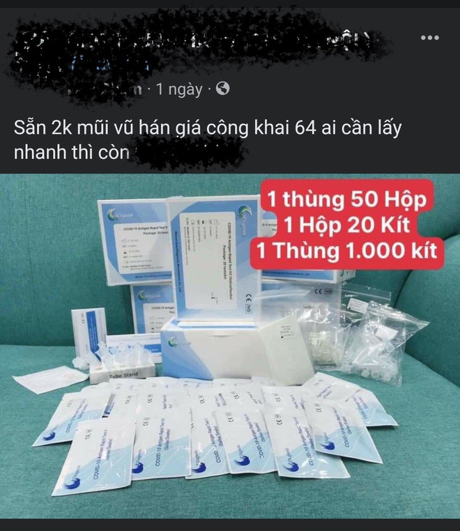Hà Nội: F0 tăng vọt, loạn thị trường kit test nhanh và máy đo SPO2 ảnh 1