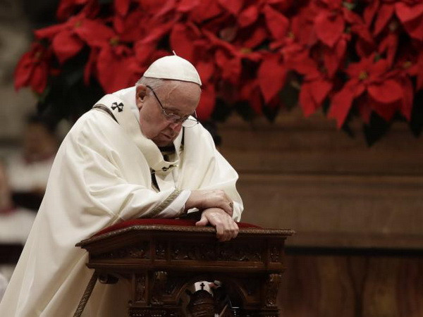 Giáng sinh 2018: Giáo hoàng cầu nguyện cho hòa bình thế giới ảnh 1