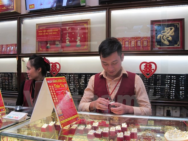 Hai thương hiệu vàng trong nước tăng giảm trái chiều nhau ảnh 1