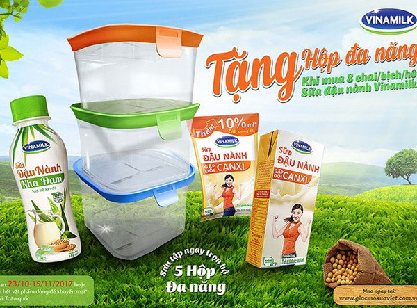Sử dụng sữa bột Vinamilk nhận quà khuyến mại đồ bếp ảnh 2