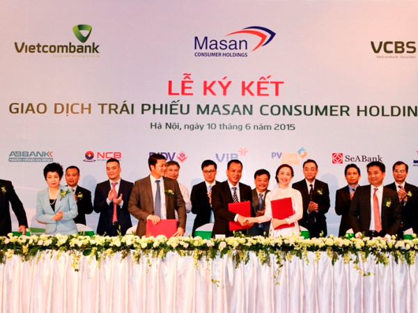 Bảy ngân hàng tham gia giao dịch 9.000 tỷ đồng trái phiếu của Massan ảnh 1