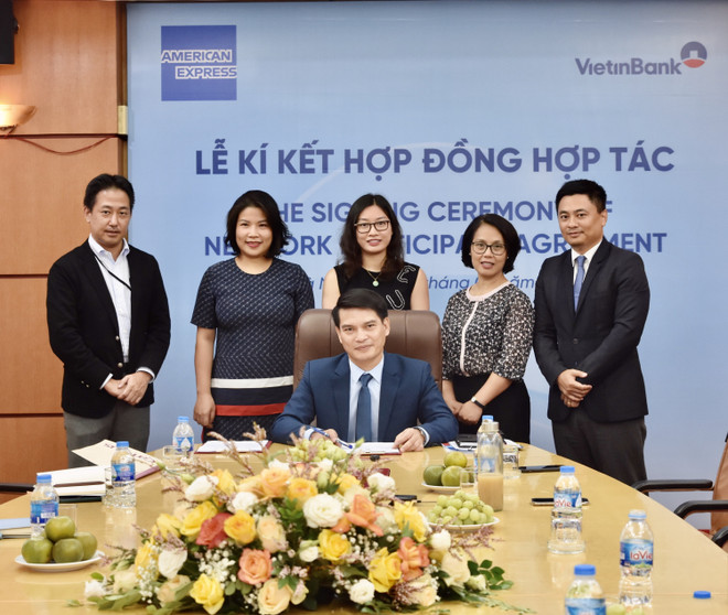 VietinBank và American Express hợp tác chấp nhận thanh toán thẻ Amex ảnh 1