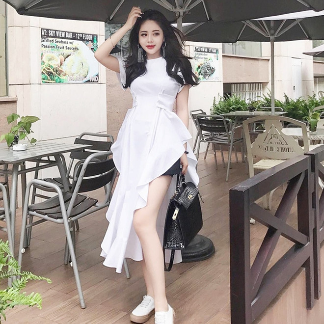 Quý cô thời trang Việt trổ tài mix đồ “ăn gian” chiều cao ảnh 2