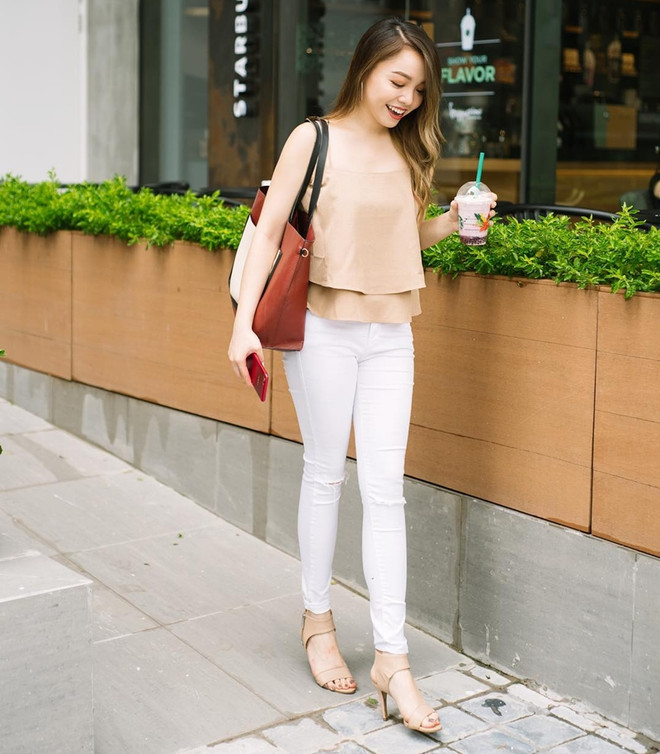 Quý cô thời trang Việt trổ tài mix đồ “ăn gian” chiều cao ảnh 6