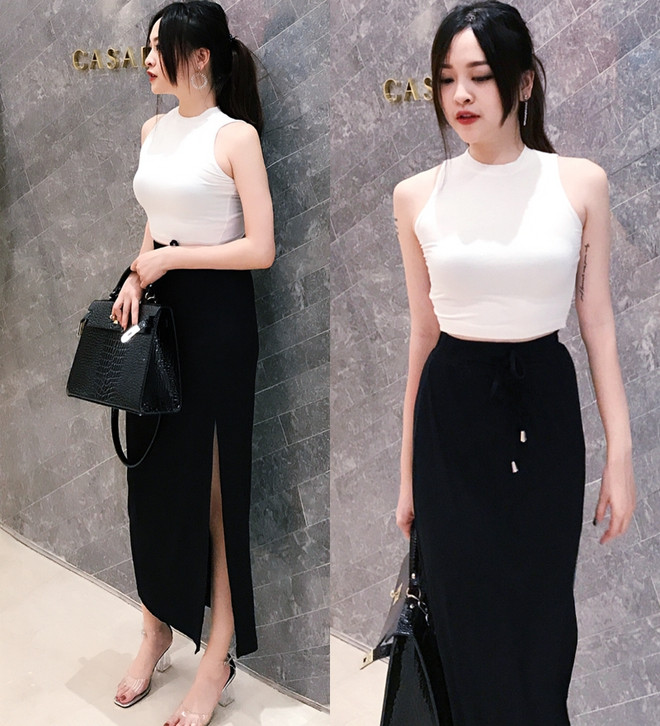 Quý cô thời trang Việt trổ tài mix đồ “ăn gian” chiều cao ảnh 1