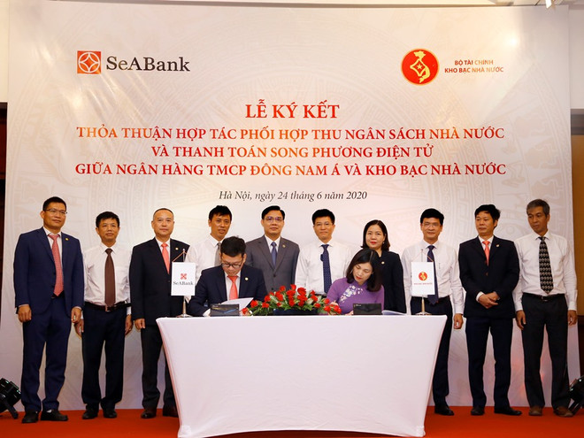 SeABank và Kho bạc phối hợp thu ngân sách, thanh toán song phương ảnh 1