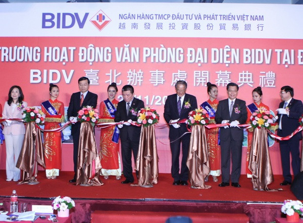 BIDV khai trương hoạt động Văn phòng đại diện tại Đài Bắc ảnh 1
