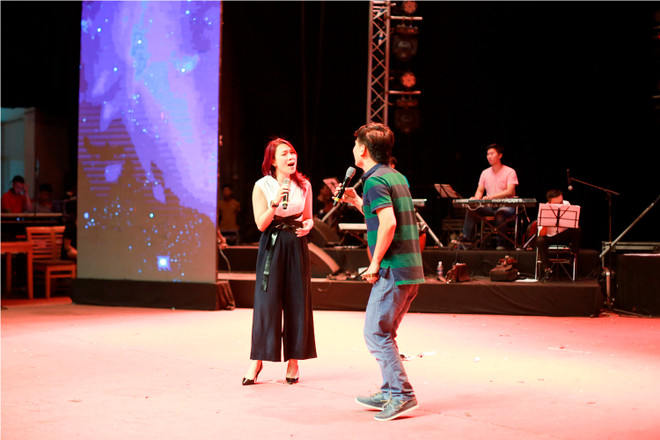 [Photo] Nóng màn "đọ giọng" của Mỹ Tâm và Tấn Minh trước giờ G ảnh 2