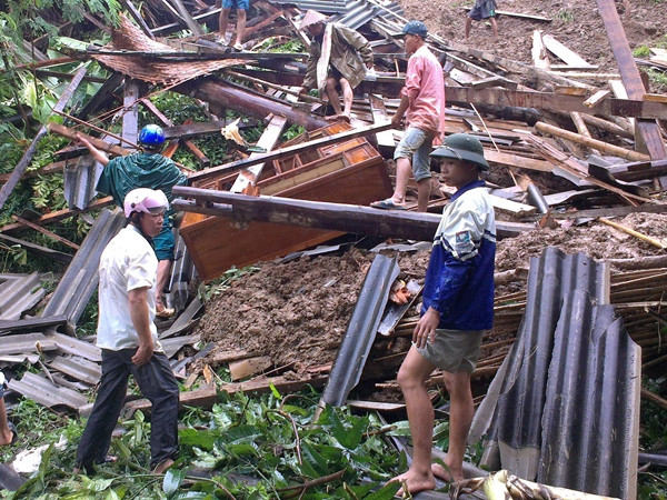 Bão số 2 làm 13 người chết và mất tích ở các tỉnh miền núi phía Bắc ảnh 1