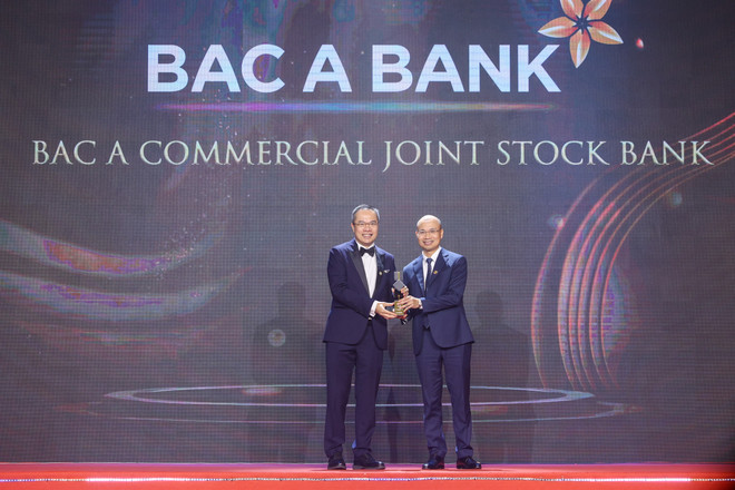 BAC A BANK giành giải “Doanh nghiệp xuất sắc châu Á 2023” ảnh 1