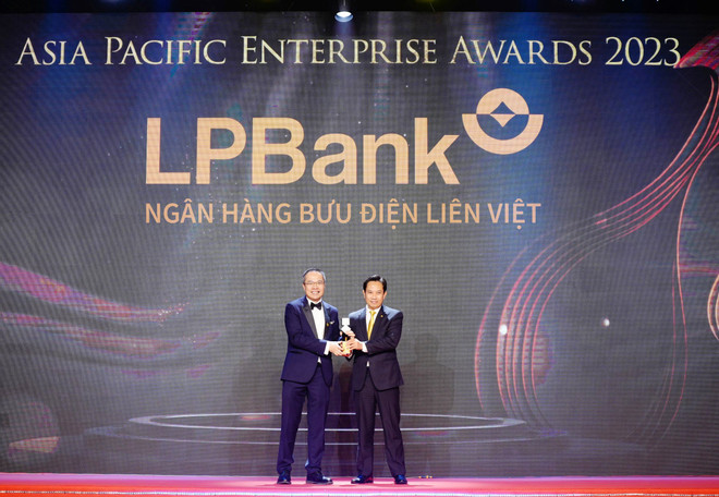 LPBank nhận giải thưởng Doanh nghiệp xuất sắc châu Á năm 2023 ảnh 1
