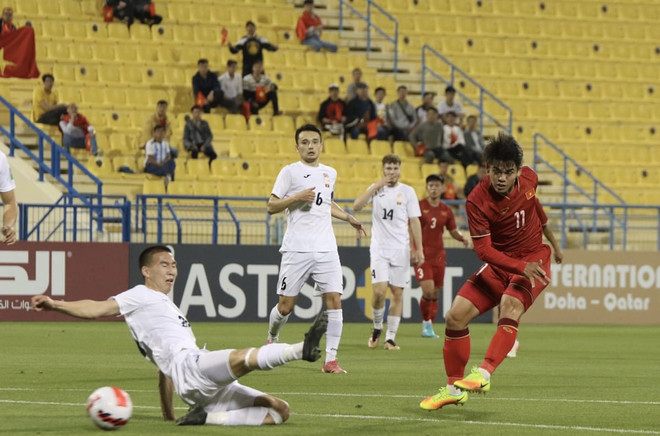 U23 Việt Nam thua penalty trước U23 Kyrgyzstan, đứng cuối tại Doha Cup ảnh 1