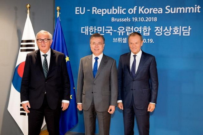 EU-Hàn Quốc khẳng định cam kết về thương mại và an ninh ảnh 1