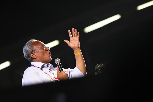 Thủ lĩnh biểu tình Thái Lan gửi thư cho Tổng thống Mỹ ảnh 1