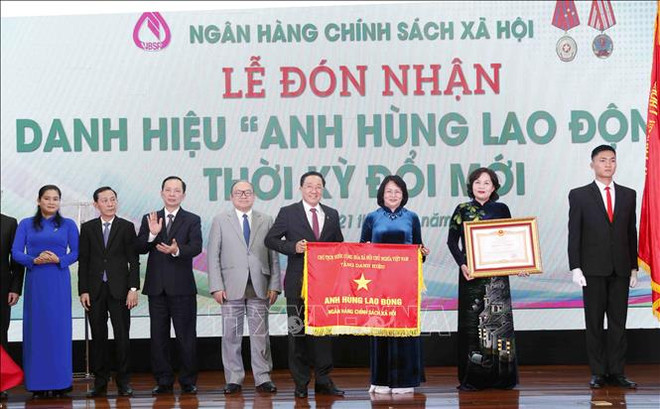 Phó Chủ tịch nước: Tín dụng chính sách có tính nhân văn sâu sắc ảnh 1